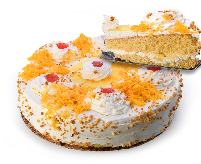 Bolo Ananás Chantilly